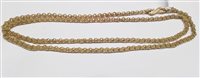 Necklace Soprana Gioielleria in Gold CATENA DOPPIO ANELLO GR 43 - CATENA DOPPIO ANELLO GR 43